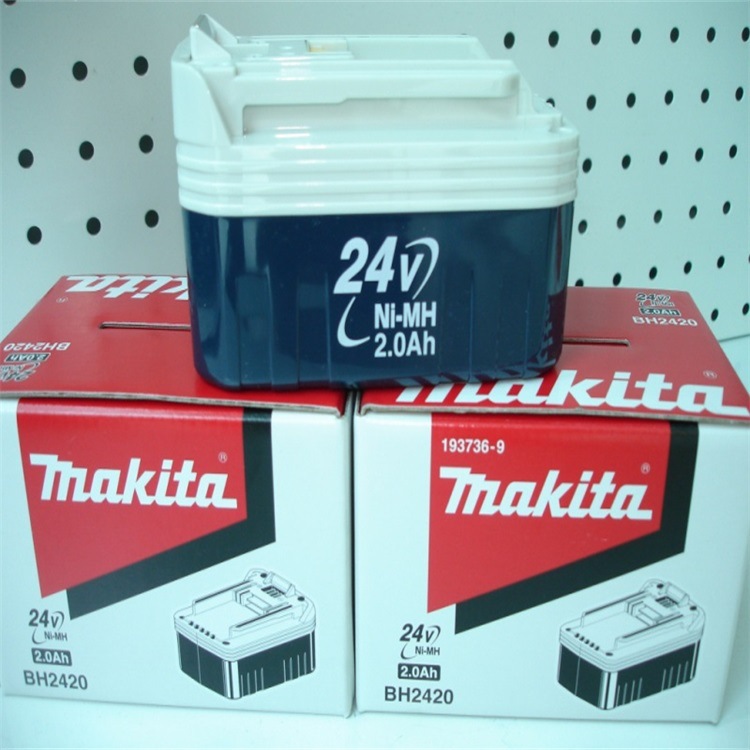 makita牧田镍氢电池BH2420 日本品牌24V电池 BHR200D电锤使用电池