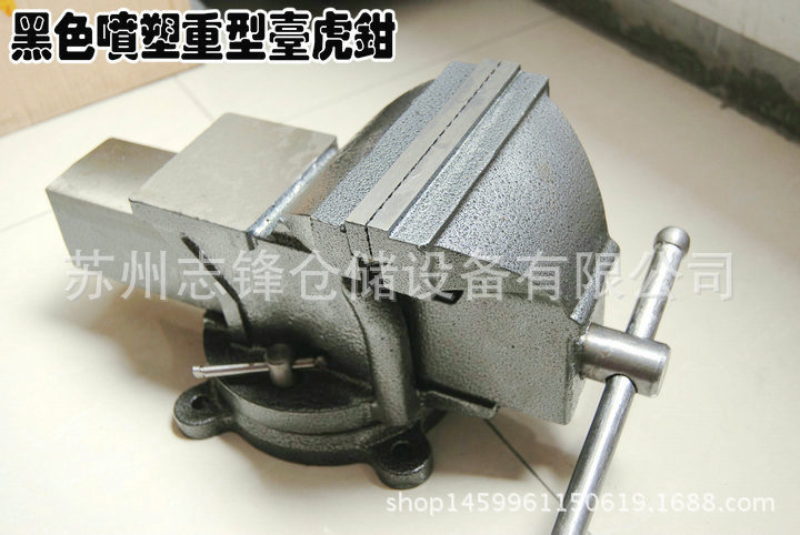 送螺丝！特价台虎钳 带砧台 重型台虎钳 台钳3寸4寸5寸6寸8寸10寸