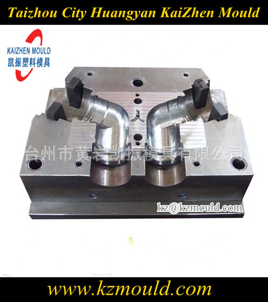 1出2 PVC管件模具 45度弯头模具