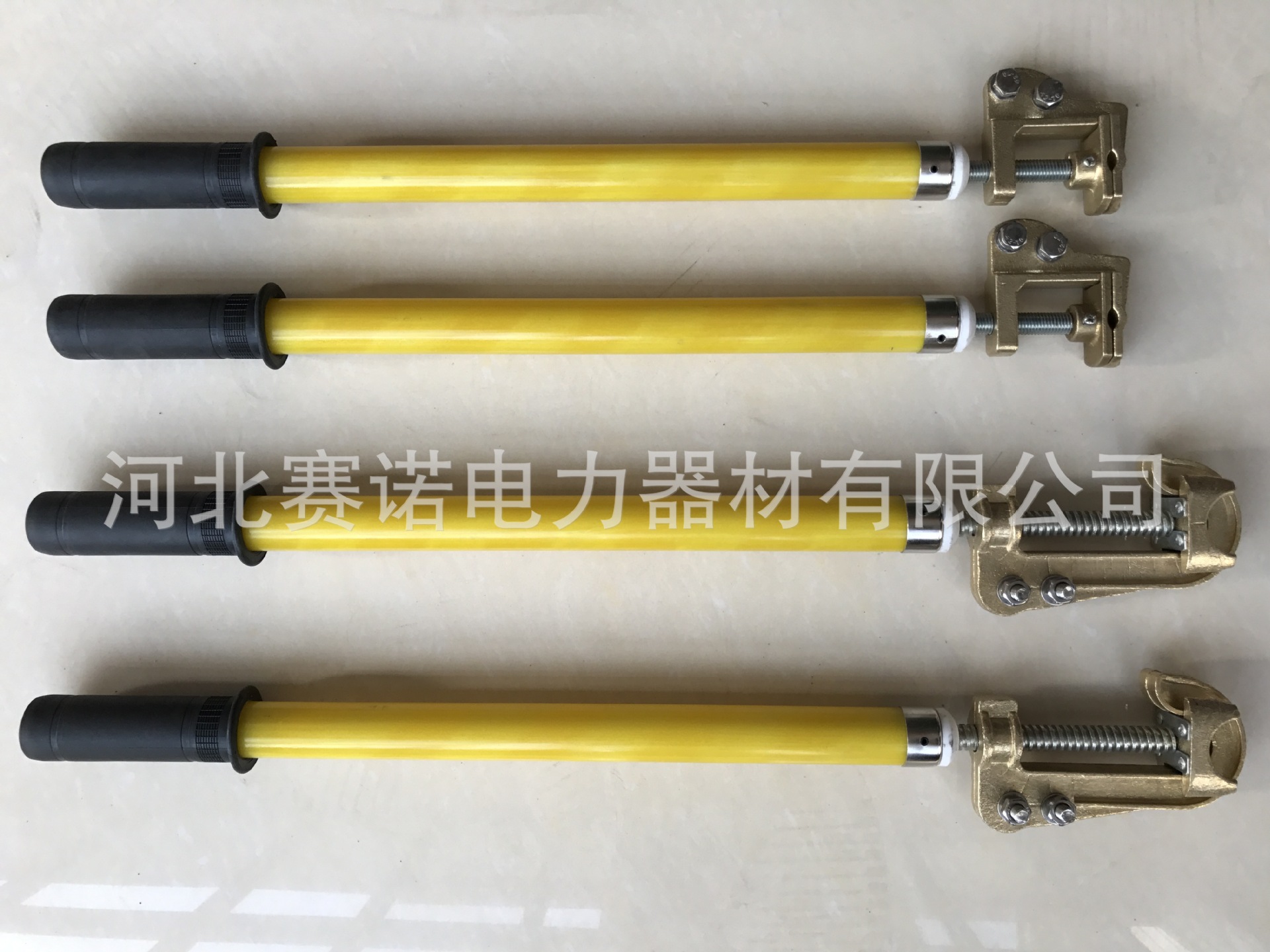 户外线路猴头铜头线夹殿力牌 1米猴头螺旋铜接地棒 导线接地棒铜