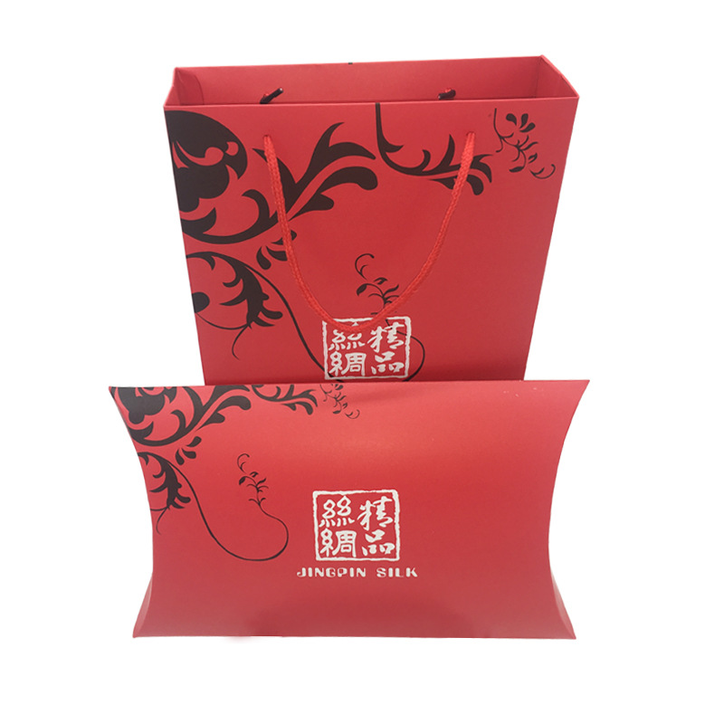 厂家现货围巾礼盒套装 围巾丝巾手提袋精美礼品盒两件套批发