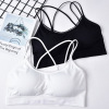 Top with cups, sports bra, tube top, vest, beautiful back