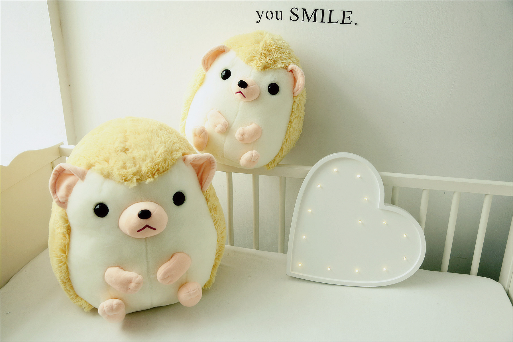 圆滚滚刺猬公仔