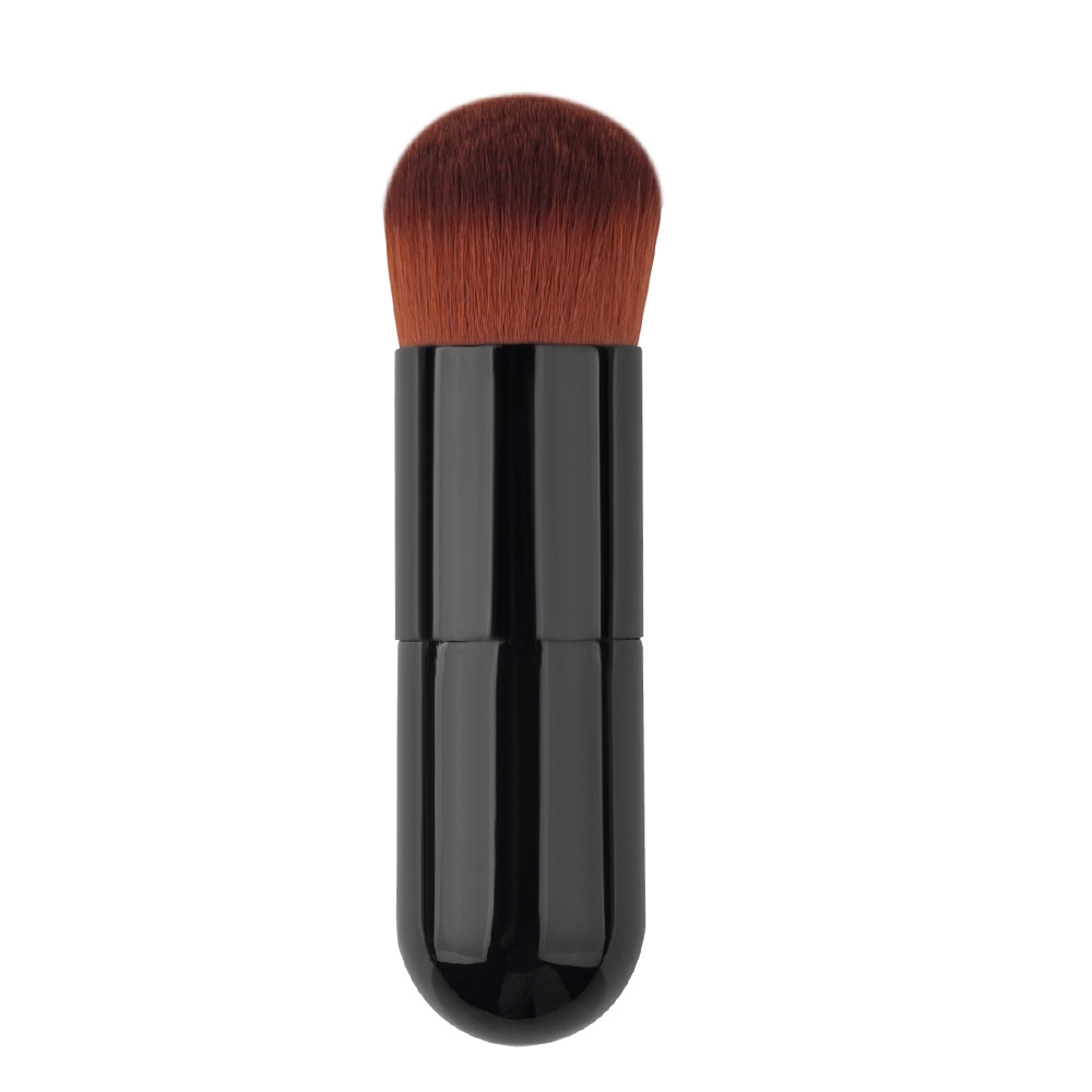 Plump black brown powder brush makeup brush makeup tools Source factory