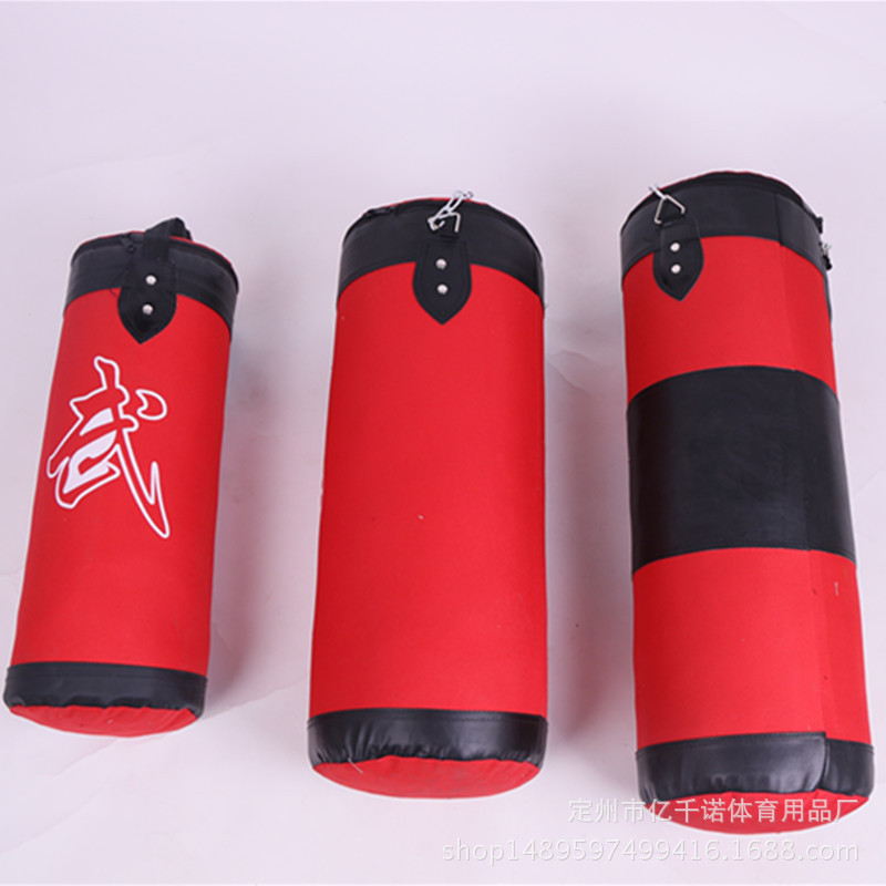 Boxing Sandbag Hollow Sandbag Sanda Fighting Children's Household Fitness Leather Hanging Sandbag Taekwondo Sandbag