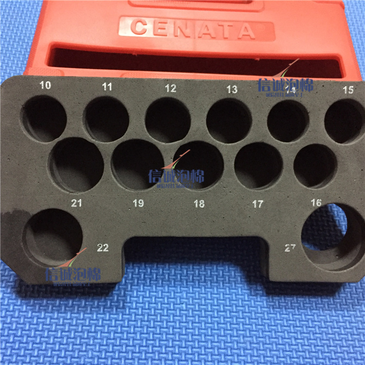 工具箱防震定位泡棉内衬