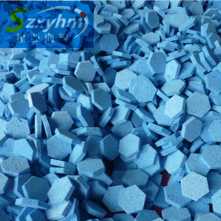 烫台木浆海绵片材压缩进口棉洗澡泡泡木浆海绵