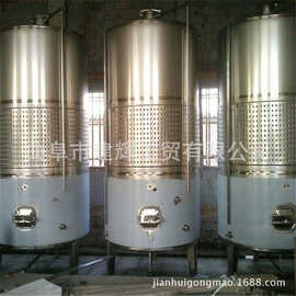 湖南厂家定制不锈钢酿酒设备 果酒发酵罐现场制作加工