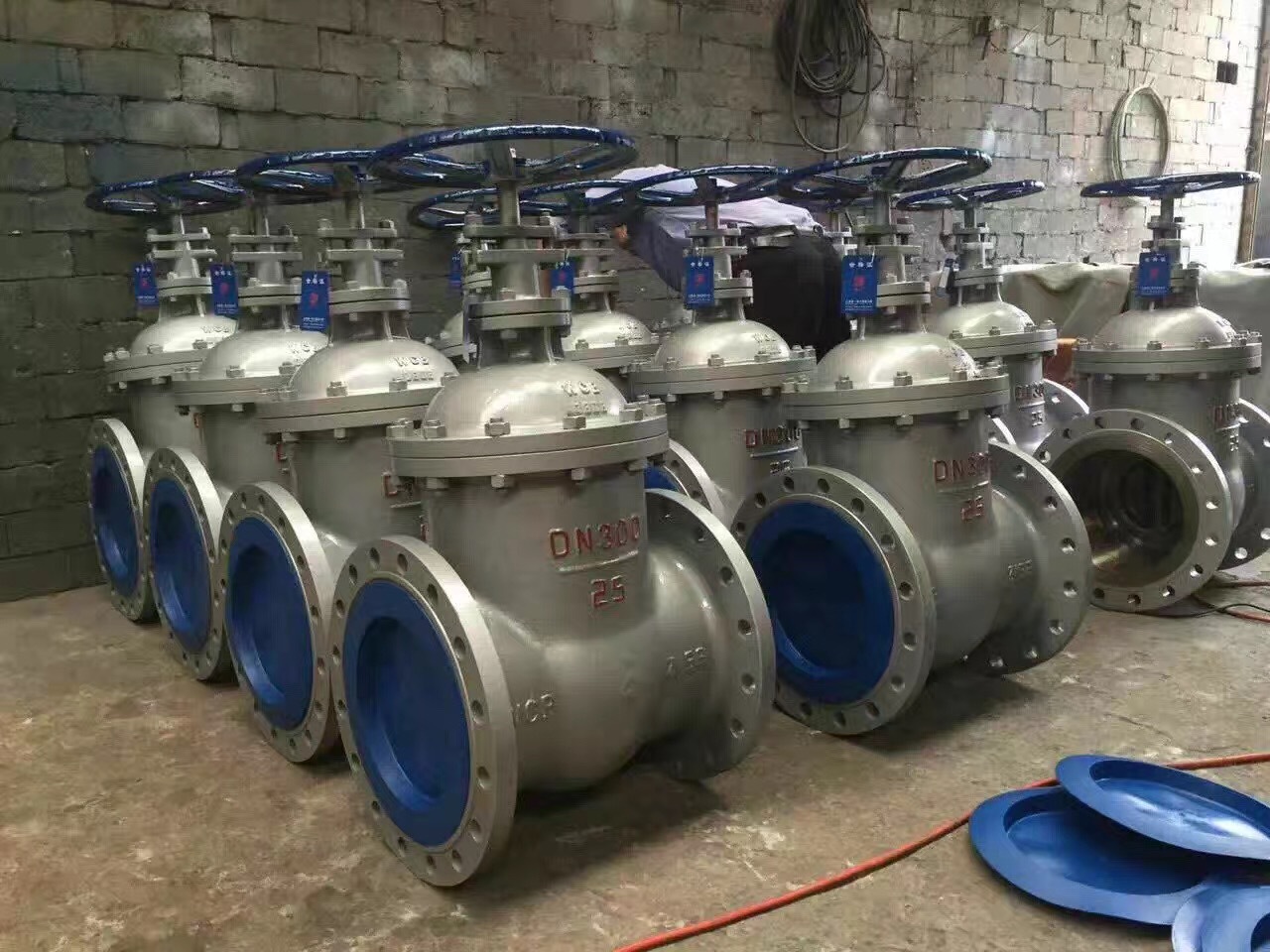 Z45H-10C暗杆闸阀 304不锈钢法兰暗杆闸阀