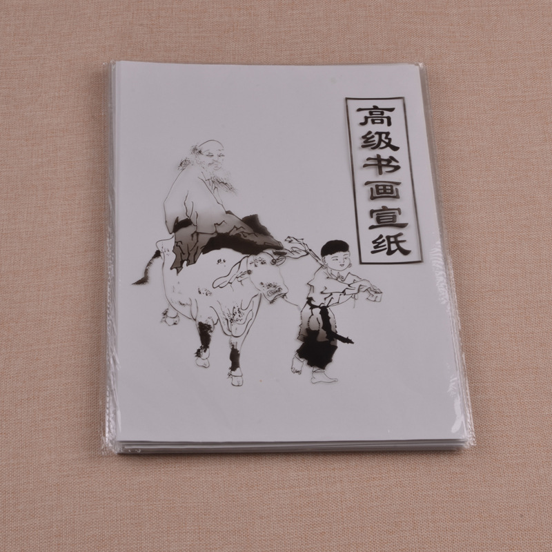 厂家直销 高级书画宣纸批发 8K学生画画宣纸书法毛笔练习宣纸