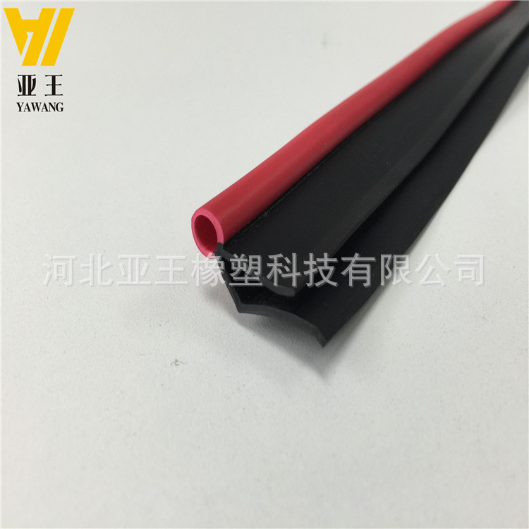 厂家直销三元乙丙EPDM密封条 橡胶密封制品 卡槽式密封条定制批发
