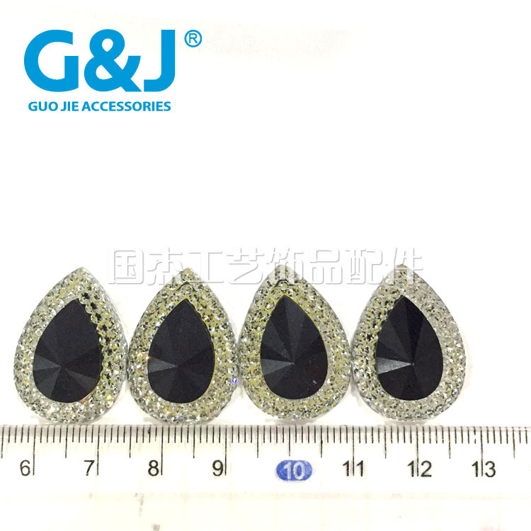 树脂镀底双色黑色3