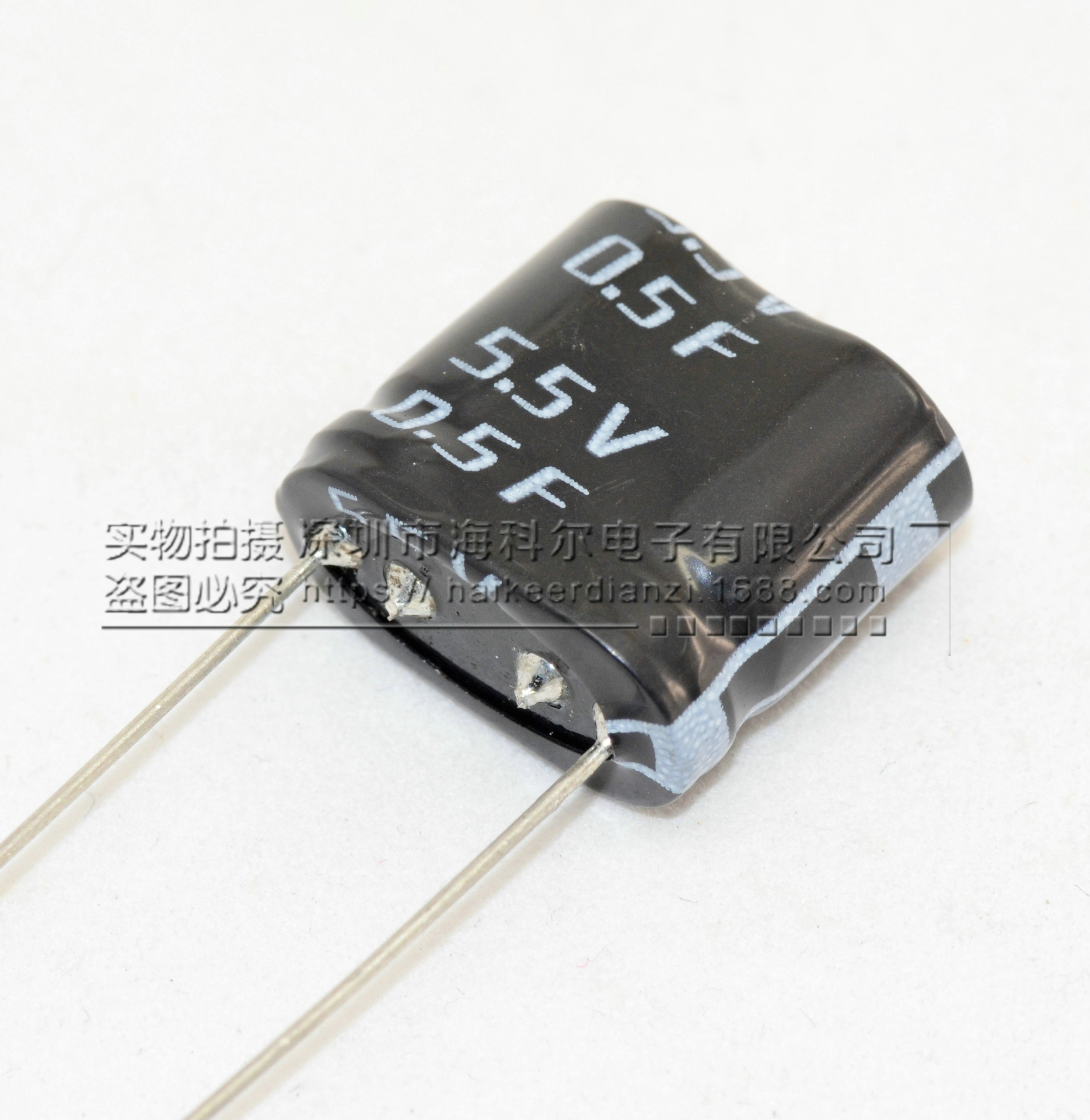 5.5V 5V 5.0V 0.5F 0.47F无线充模组组合型超级法拉电容法拉电容