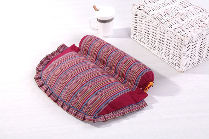Шейка шейного отдела pillow подушка толстая ткань комбинационная подушка шейного отдела подушка из проса подушка из цельного проса кожаная подушка