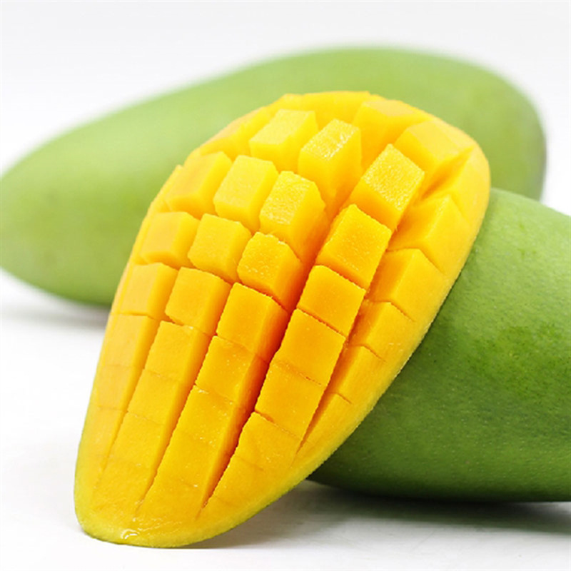 广西新鲜时令水果 金煌芒 芒果 青芒 清甜爽口核薄 1斤装