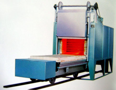 105KW高温台车淬火退火炉 1200℃模具正火淬火台车式电阻炉