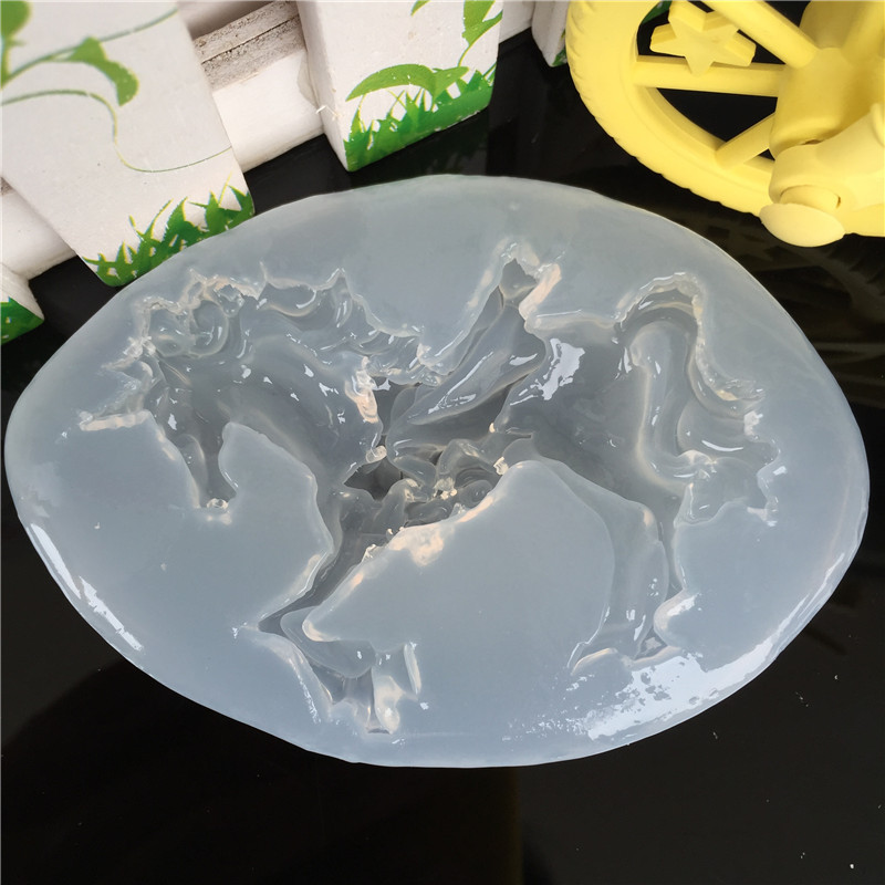 Зеркальная резиновая форма Flying Horse единорог силиконовая форма DIY чехол для телефона ручной работы патч инструмент яйца
