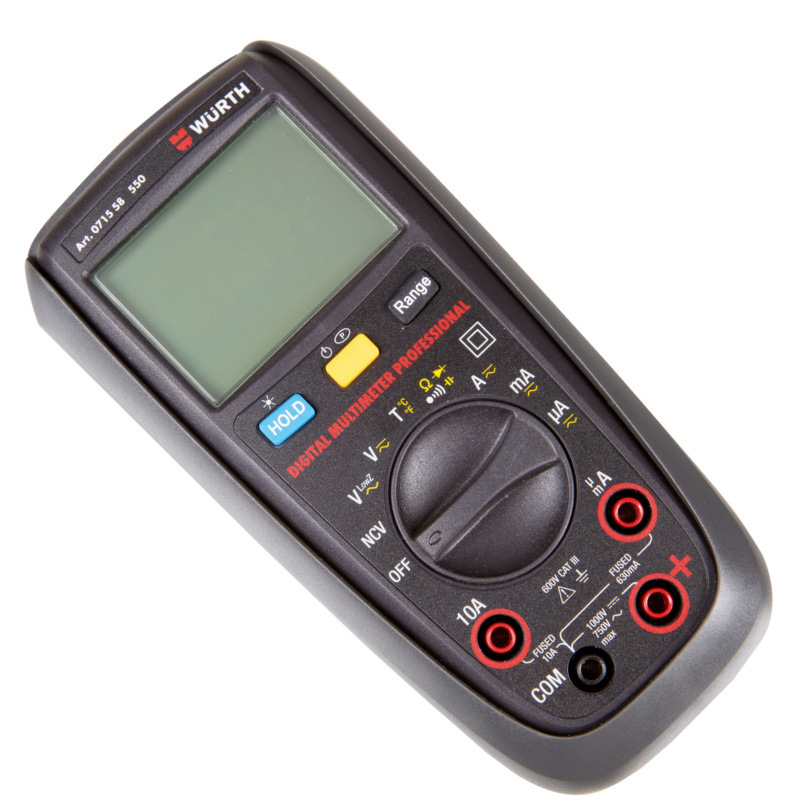wurth/伍尔特手持式数字万用表 071558 550