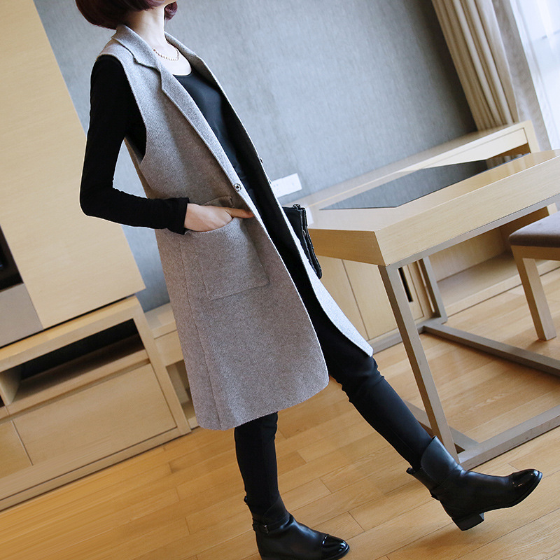 Gilet femme en tricot - Ref 3434798 Image 4