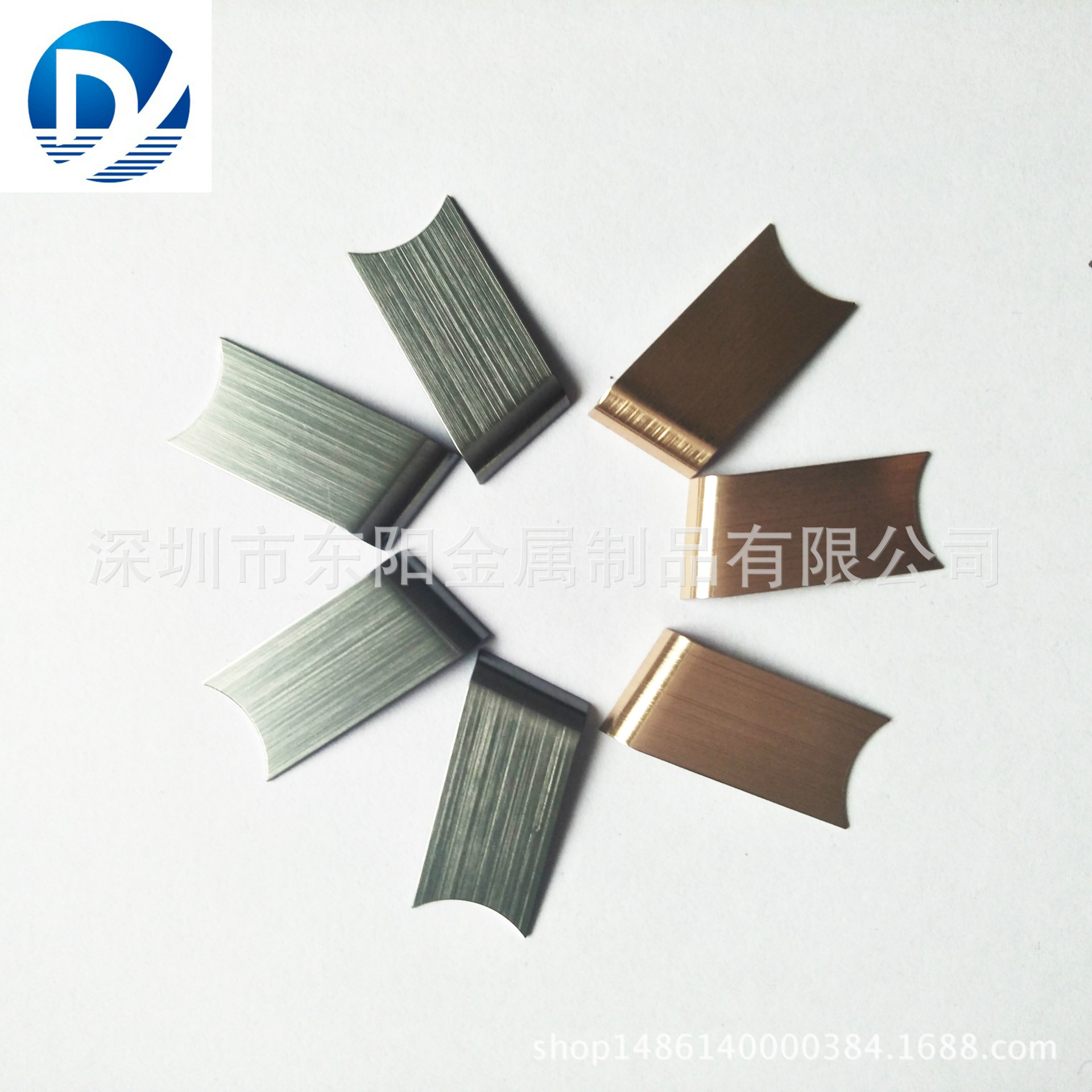 铝片冲压件铝片拉丝装饰片蓝牙耳机外观件铝片折弯件五金制品