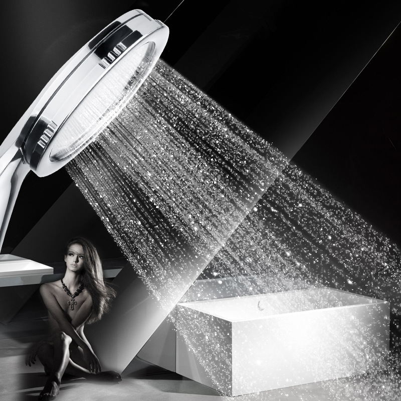 沐浴花洒套装 手持淋浴增压喷头 浴室配件LED花洒等款式厂家