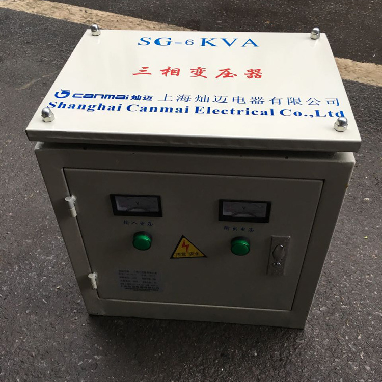 直销Transformer 全铜中频E型SG-6KVA440V转380V干式隔离变压器