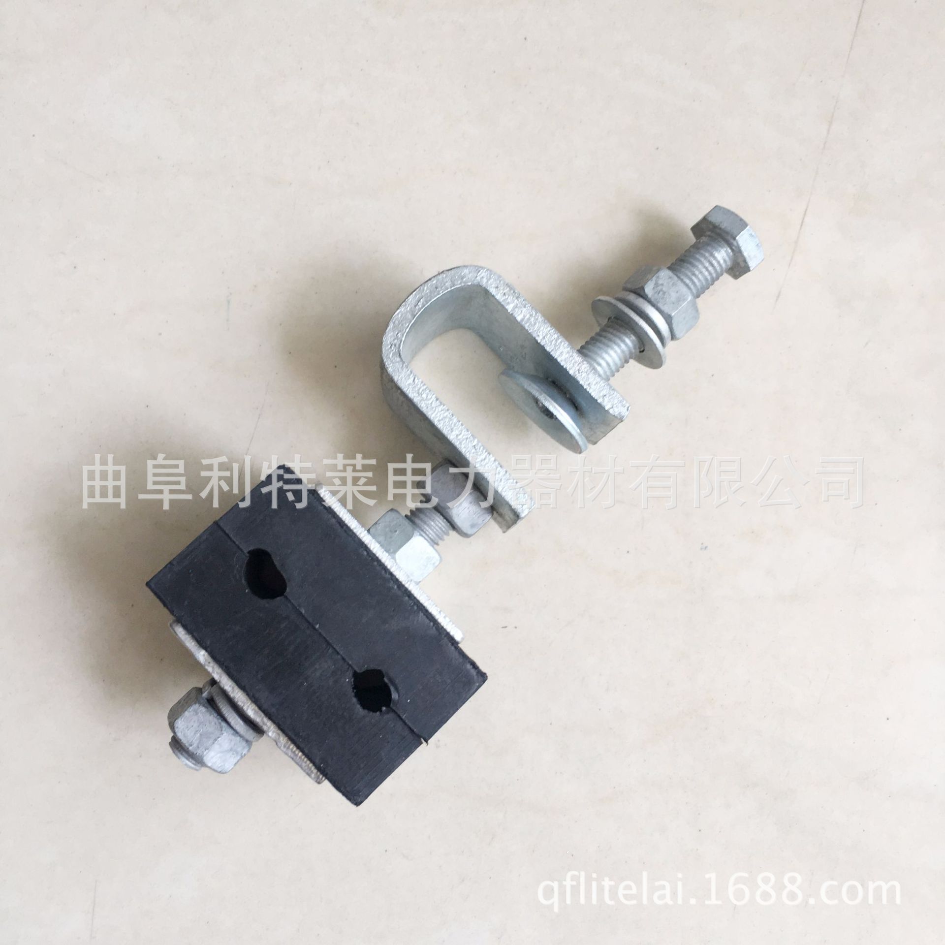 塔用引下线夹 绝缘塔引下夹具 ADSS光缆引下线夹 引线夹厂家报价