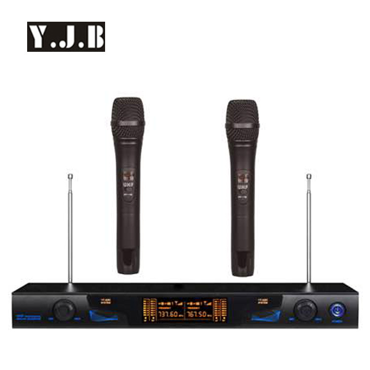 厂家供应 VHF无线麦克风 动圈咪芯 专业演出KTV家庭影院无线话筒