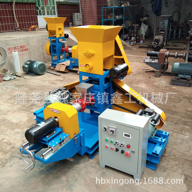 颗粒饲料机械 宠物饲料膨化机 狗粮机 狗粮膨化机