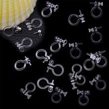 Manufacturers produce direct batch of new fashion fashion, transparent U -shaped clip -free painless ear clip accessories
