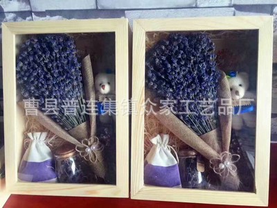 实木木盒 永生花玻璃盒 干花礼盒 厂家批发定做 七夕情人节礼盒