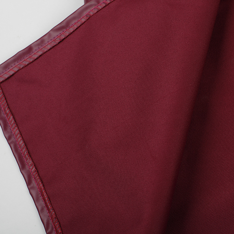 Delantal de cocina impermeable de cuero estilo coreano mujer_voghion.com