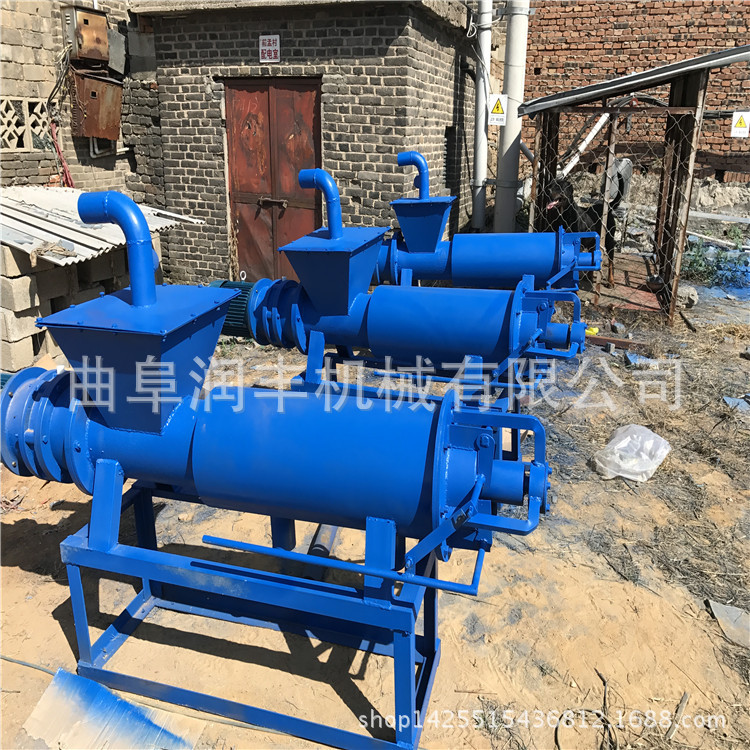 鸡粪猪粪抽粪分离机 成都鸡粪烘干分离机