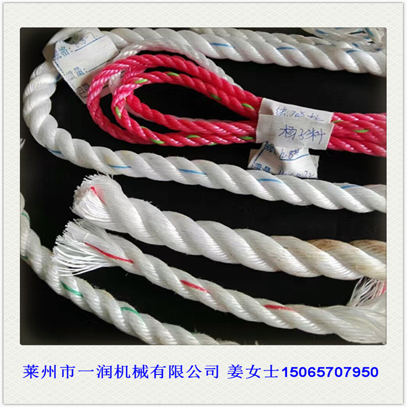 亚麻丝拉丝机组 PPPE韩国缆绳南韩麻绳拉丝生产设备山东莱州品牌