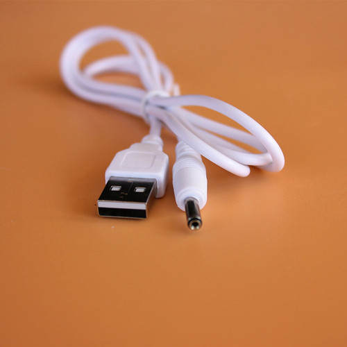 USB线转DC3.5*1.35mm5V成人用品电源线小风扇玩具供充电转接线