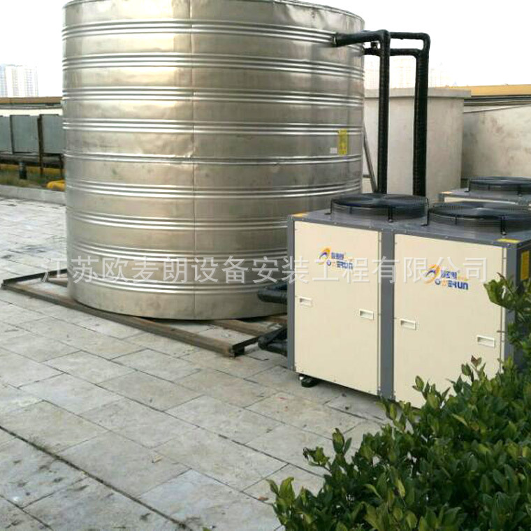 商用空气能热水器 健身房大容量12吨热泵热水设备省电