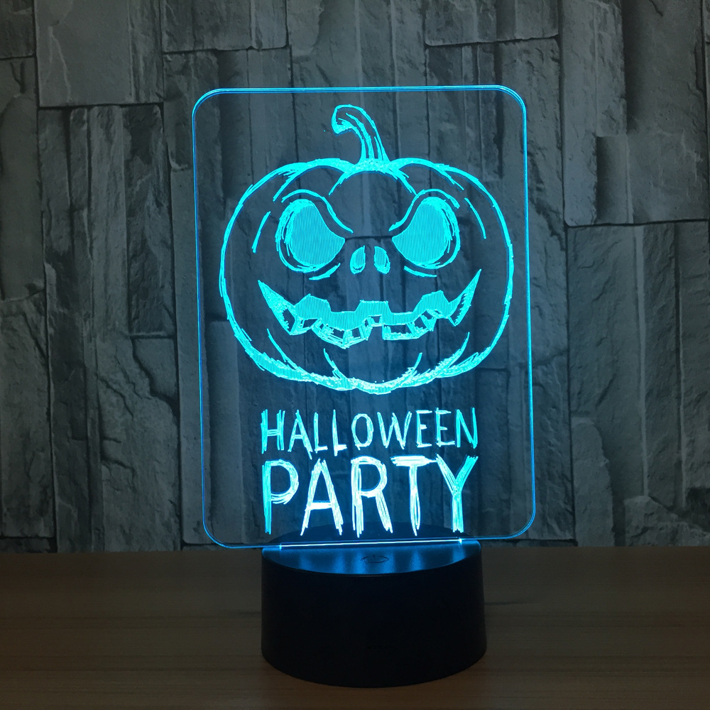 亚克力创意3d立体led小夜灯