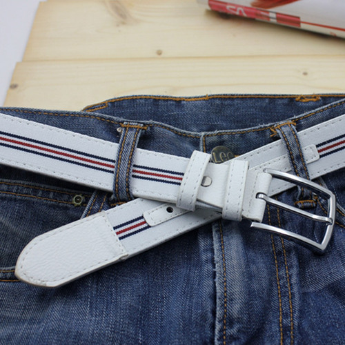 Wide belt for women, decorative, casual, versatile, women's belt, simple, white jeans, pin buckle, men's style 102