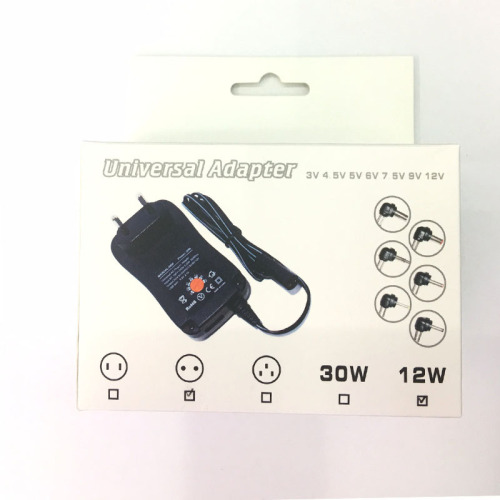 3-12V adjustable power supply 12W adjustable regulated switching power supply 1.2A power adapter multi-function charger