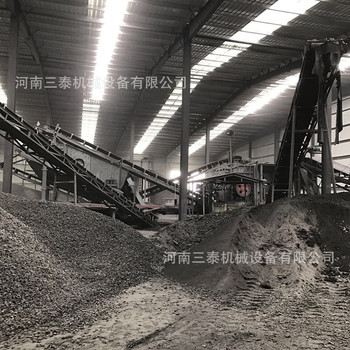大小型石料移动破碎站 定制100吨箱式移动破碎机煤炭