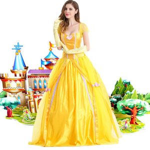 Adult beauty and beast Princess Belle dress