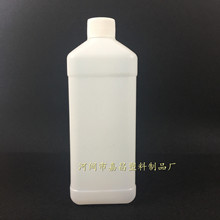 1升方形油墨瓶1000ml方形塑料瓶噴碼機耗材稀釋劑瓶化工液體瓶