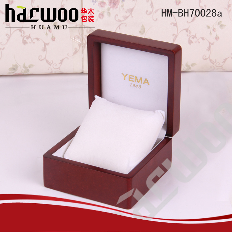 厂家订做木质手表包装盒 油漆MDF手表盒 钟表包装盒 饰品盒