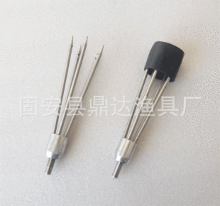 Fish fork stainless steel round pentaus fish fork ice fishing with stabbing fish fork fishing gear fishing supplies