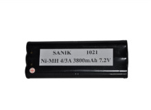 SANIK늳 NI-MH 17670 4/3A3800MAH 7.2V懚늳 k늳