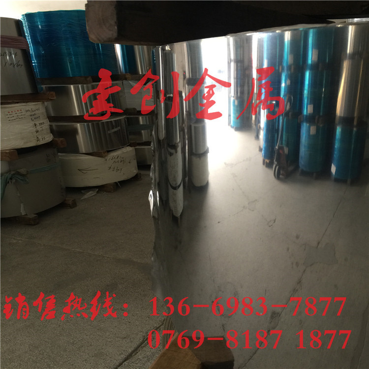 深圳304BA不锈钢带0.15 0.4mm软料 430BA不锈钢卷带 开平分条加工