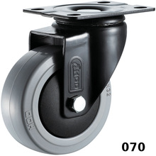 厚德 HOD 小推车轮子旋转滑轮 中型万向/固定/刹制工业脚轮ER系列