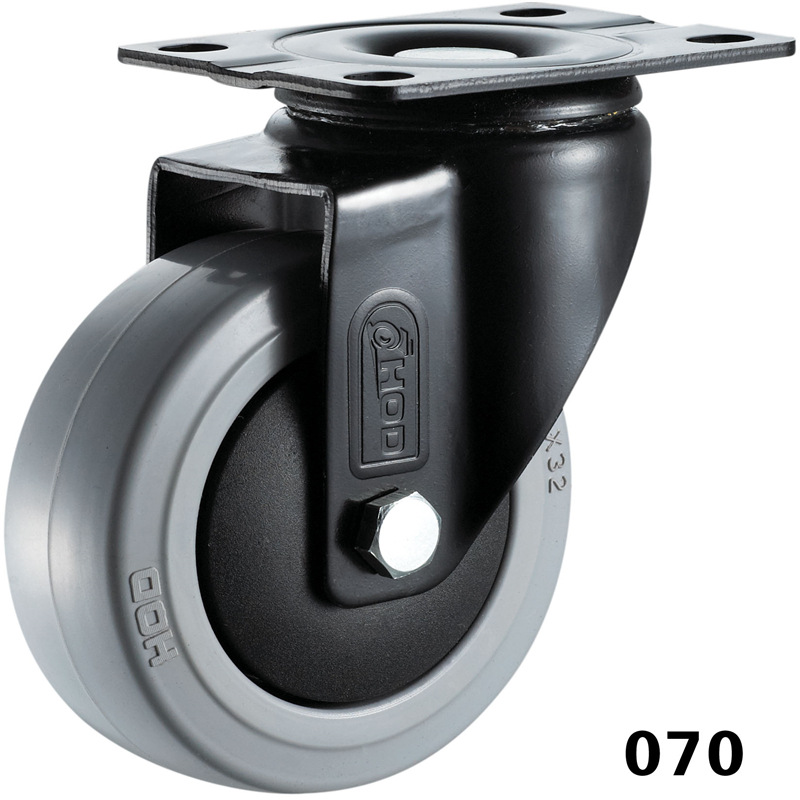 厚德 HOD 小推车轮子旋转滑轮 中型万向/固定/刹制工业脚轮ER系列