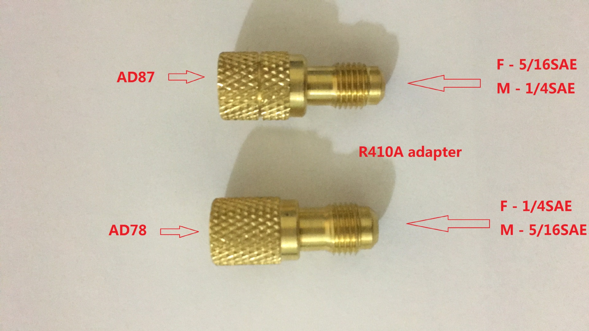 R410A空调制冷铜转换接头 AD87 AD78