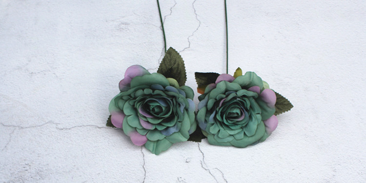 Artificial rose flowers, artificial flower heads, artificial flower wholesale, DIY small flower buds, wedding flower wall flower arrangement detail image 16